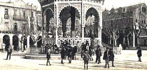 3051- ,Blida - Place d'Armes - Kiosque2 - 1930